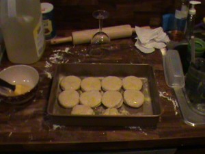 Biscuits Ready For The Oven