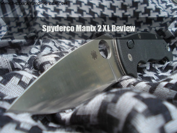 Spyderco Manix 2 XL Knife