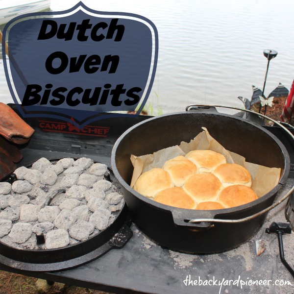 Dutch Oven Camp Cooking Biscuits and Gravy 