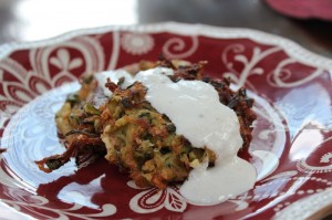 Herbed Zucchini Fritters