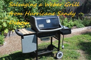 Salvaging a Weber Grill from Hurricane Sandy Debris