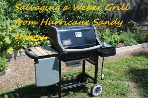Salvaging a Weber Grill from Hurricane Sandy Debris