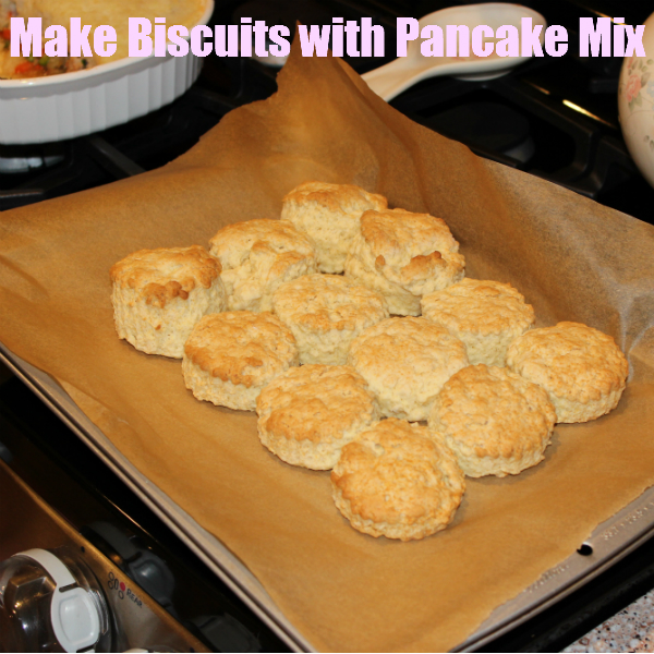 Pancake  Mix  with Biscuits with pancake Make Backyard mix pancakes Pioneer make The how complete  to