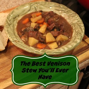 The Best Venison Stew You'll Ever Have! - The Backyard Pioneer