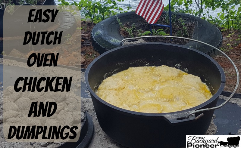 Dutch Oven Chicken And Dumplings