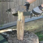 Batoning Wood with a Knife, Outdoor Skills