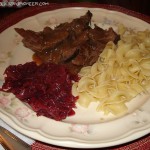 Venison Sauerbraten