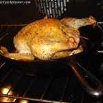 Roast Chicken in a Cast Iron Skillet