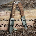 The Backyard Pioneer / Arcadia Knives EDC Blade Prototypes are here!