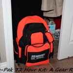 Preparedness, 72 hour kit, bug out bag, get home bag, go bag