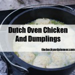 Dutch Oven Chicken and Dumplings