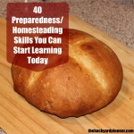 40 Preparedness/Homesteading Skills You Can Learn Today!